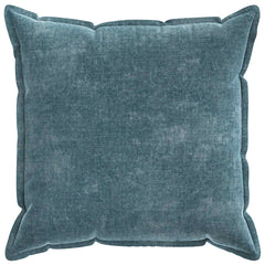 vidaXL Cushion Cover 6 pcs HOUTEN Blue 65 x 65 cm Chenille Fabric 3