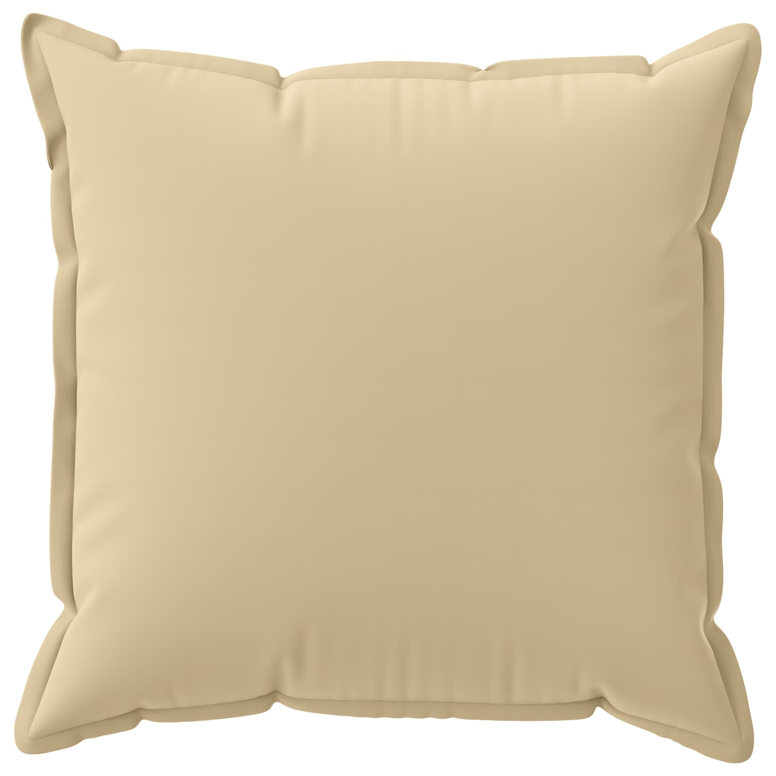 vidaXL Cushion Cover 6 pcs HOUTEN Beige 70 x 70 cm Polyester 3