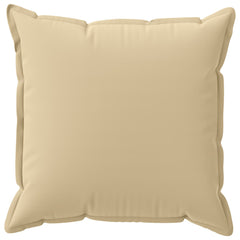 vidaXL Cushion Cover 6 pcs HOUTEN Beige 70 x 70 cm Polyester 3