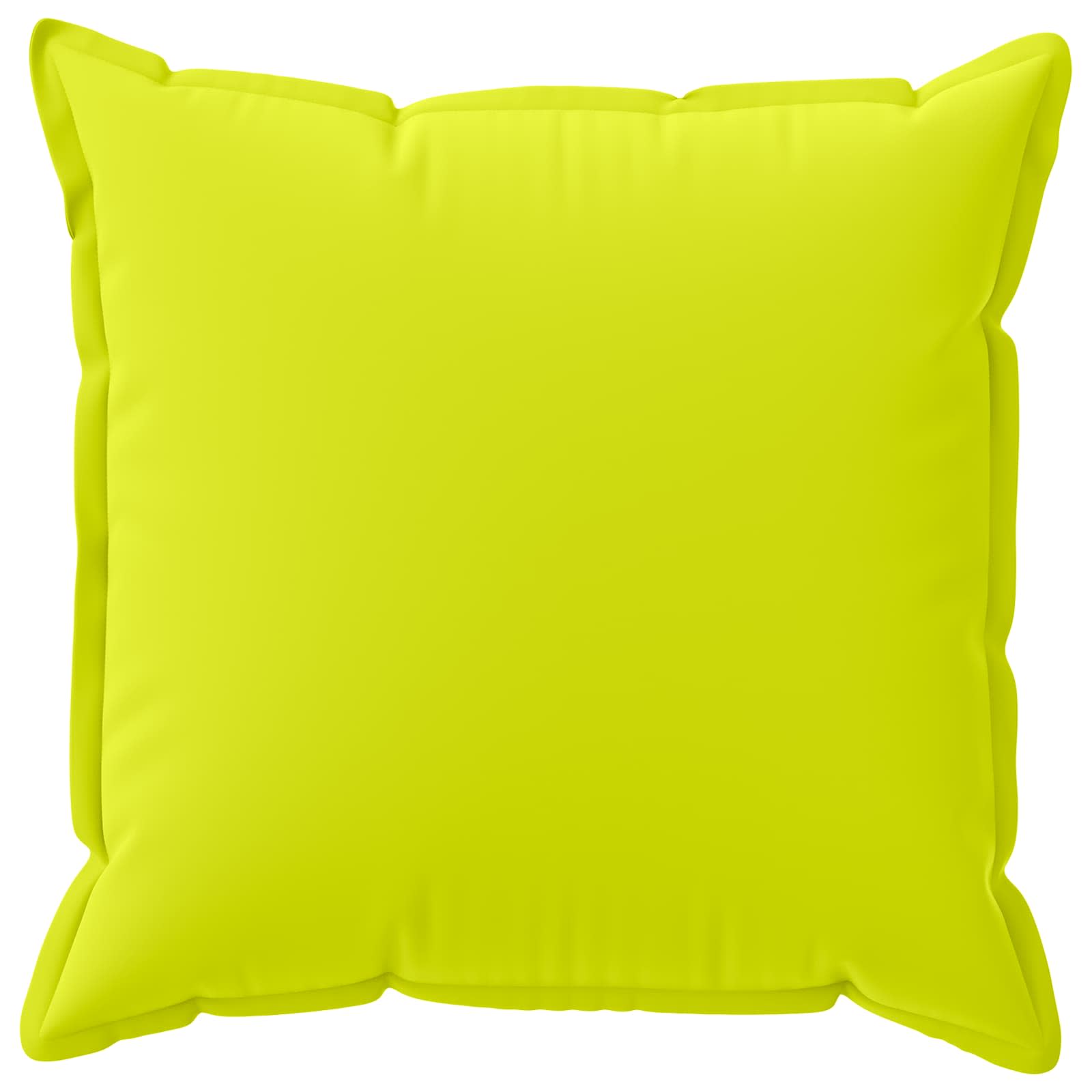 vidaXL Cushion Cover 6 pcs HOUTEN Bright Green 70 x 70 cm Polyester 3