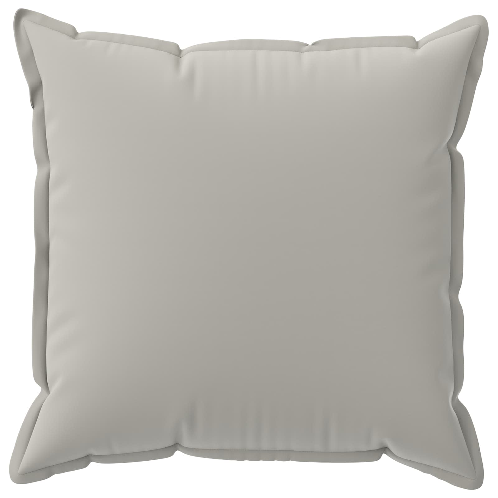 vidaXL Cushion Cover 6 pcs HOUTEN Grey 70 x 70 cm Polyester 3