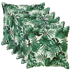 vidaXL Cushion Cover 6 pcs HOUTEN Leaf Pattern 70 x 70 cm Polyester 2