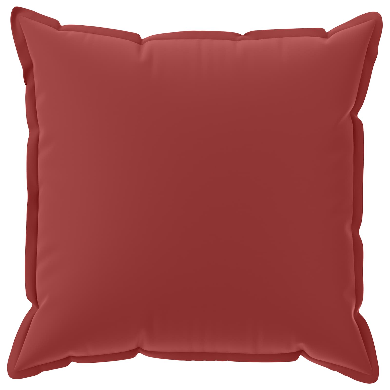 vidaXL Cushion Cover 6 pcs HOUTEN Wine Red 70 x 70 cm Polyester 3