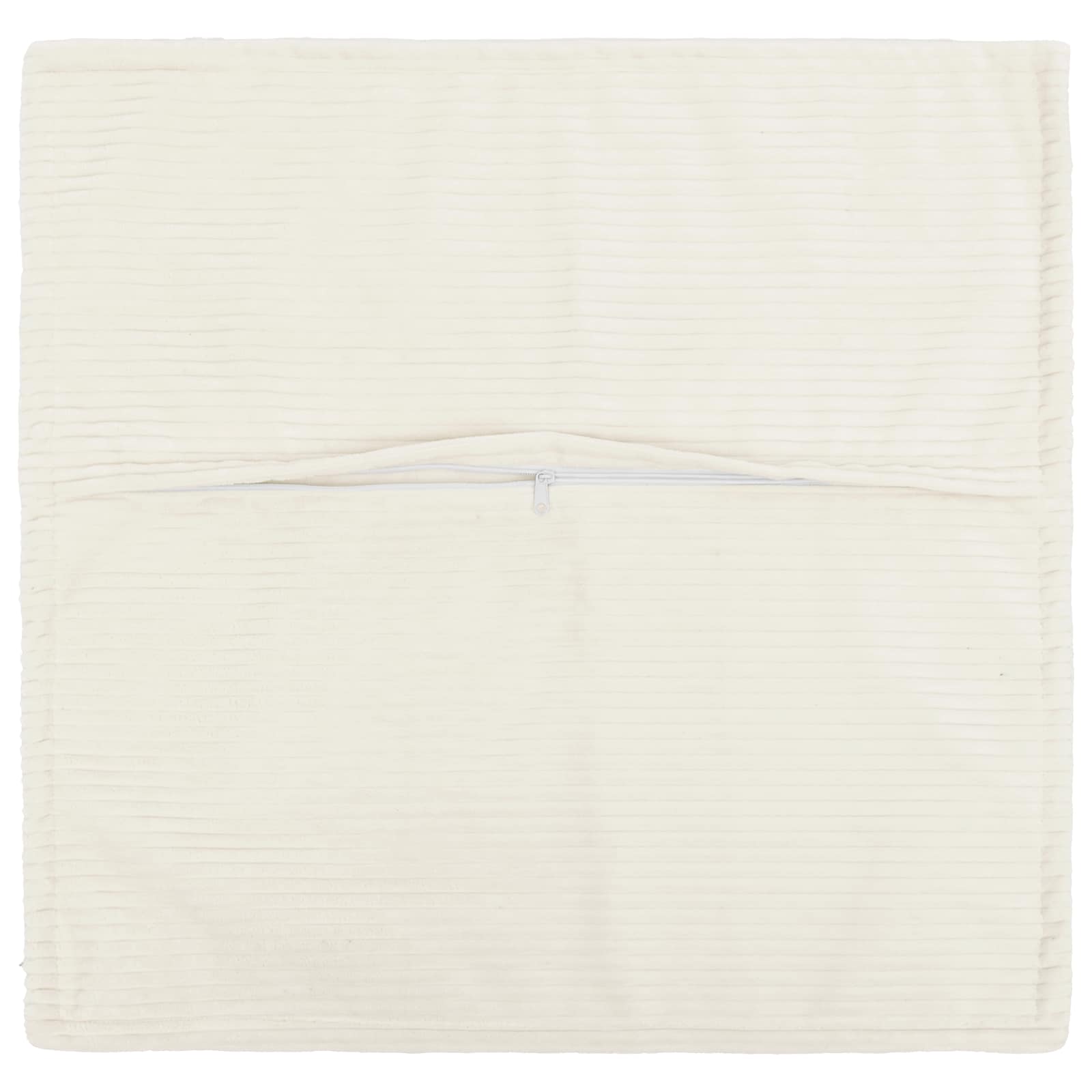 vidaXL Cushion Cover 2 pcs HOUTEN Cream 80 x 80 cm Corduroy 3
