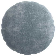 vidaXL Cushion Cover 6 pcs HEERLEN Light Blue Ø 50 cm Chenille Fabric 3