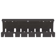 vidaXL Under Desk Cable Management Tray 2 pcs Black 43 x 9 x 11.5 cm 5