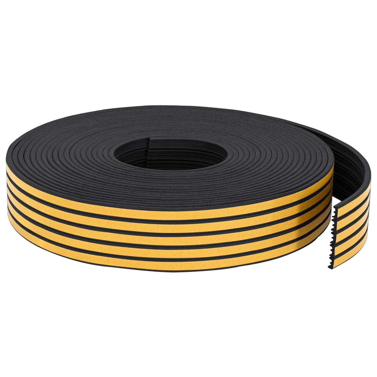 Self-Adhesive Window Seal Black 100 m EPDM Foam, image 2