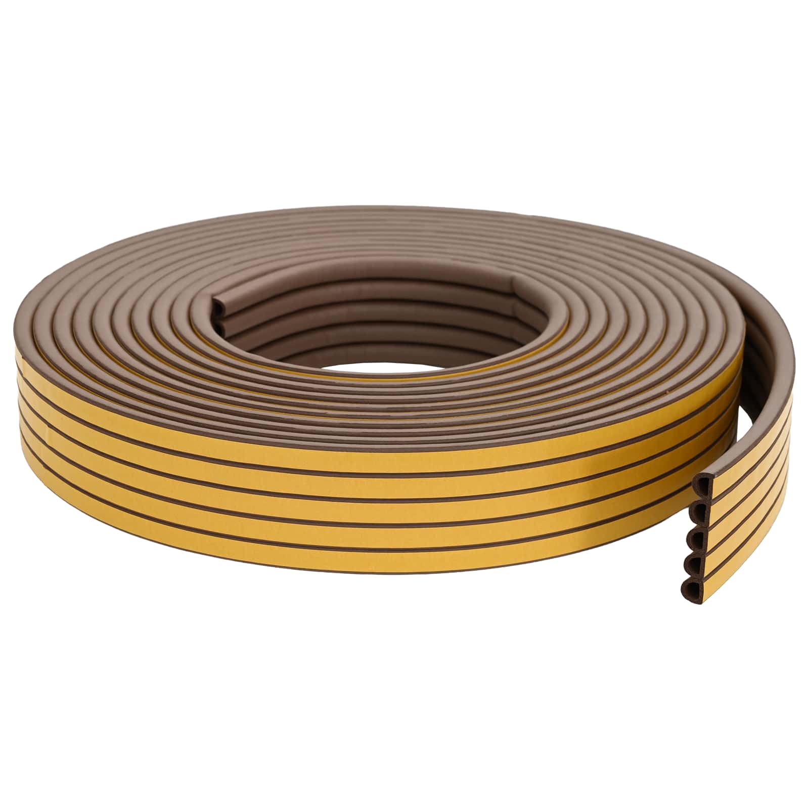 vidaXL Self-Adhesive Window Seal Brown 14 x 12 mm 50 m EPDM Foam 2