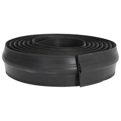 vidaXL Garage Floor Seal Black 78 x 14 mm 6.5 m EPDM Rubber 2