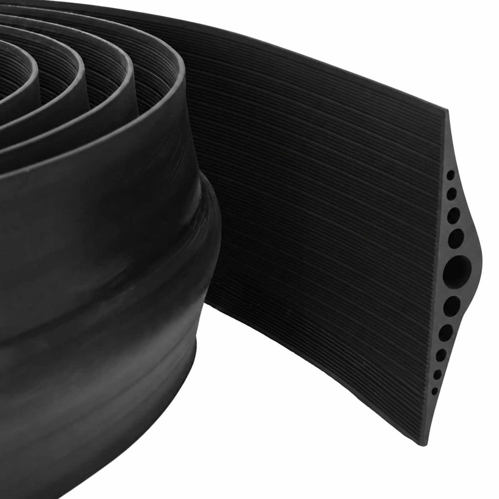 Garage Floor Seal Black EPDM Rubber Arched