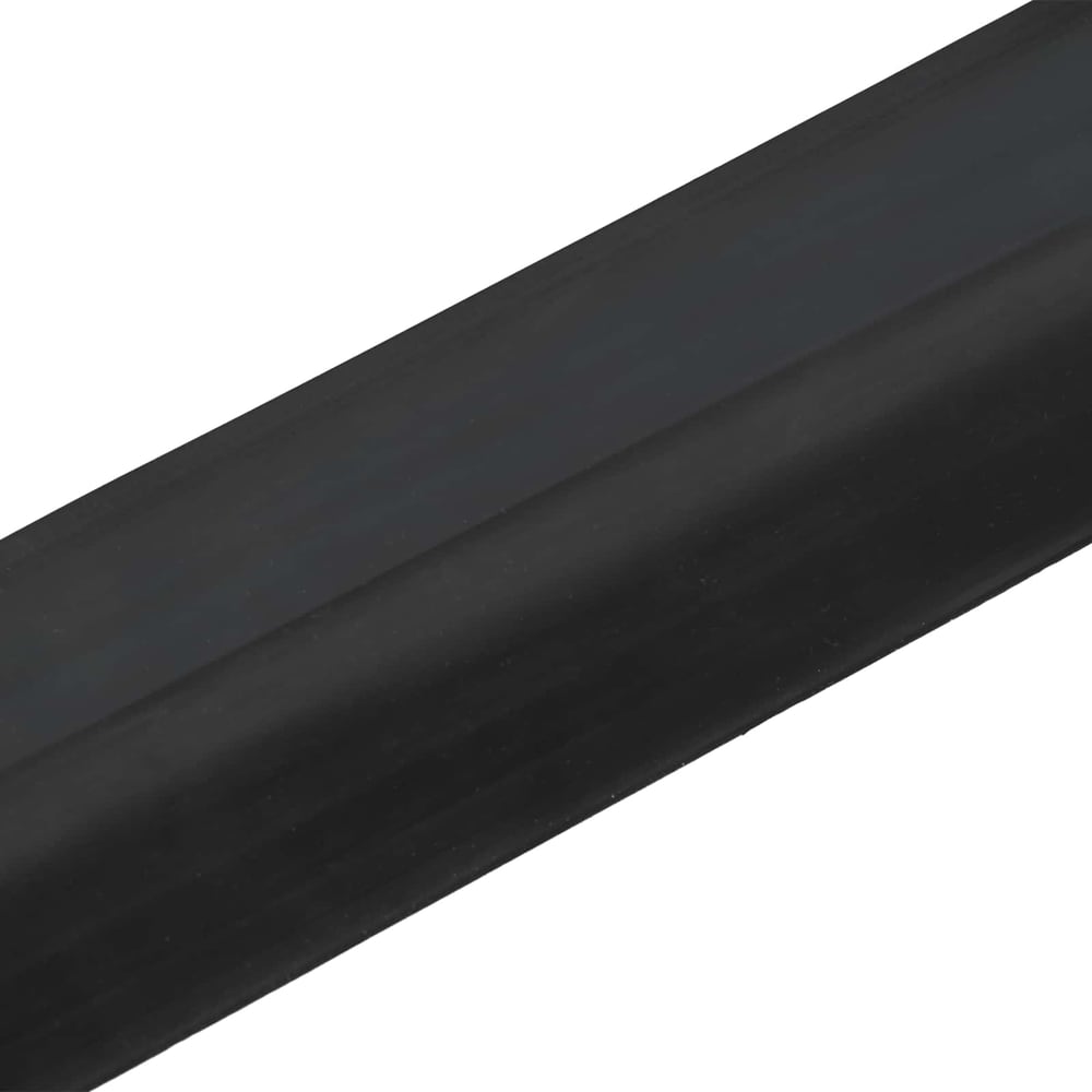 Garage Floor Seal Black 155 x 28 mm EPDM Rubber Arched (28 x 155 mm) 2.5 m