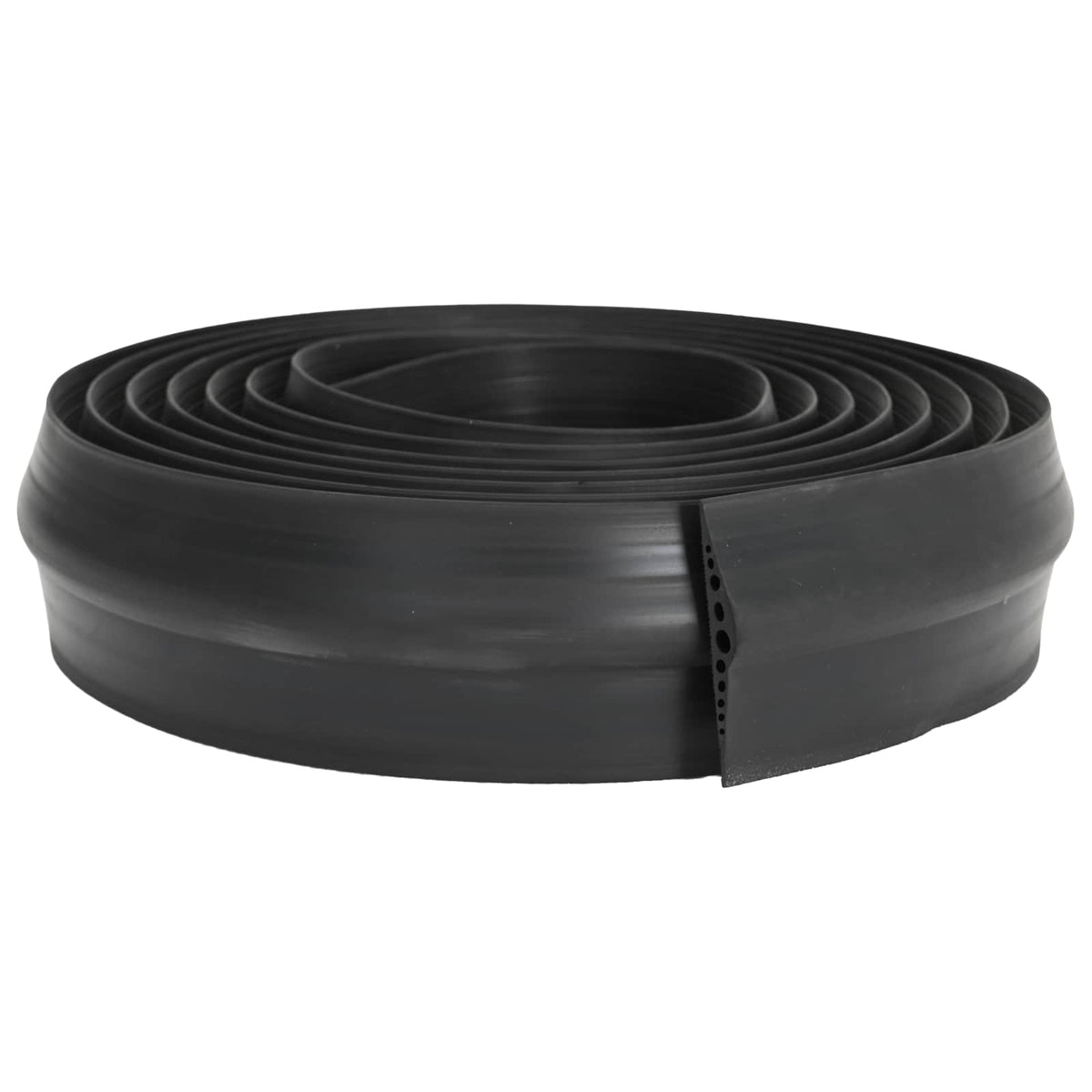 Garage Floor Seal Black 155 x 28 mm EPDM Rubber Arched (28 x 155 mm) 2.5 m