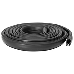 vidaXL Garage Door Seal Black 41 x 33 mm 6 m PVC 2