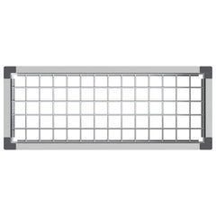 vidaXL Garden Raised Bed Grey 75 x 30 x 22 cm WPC and Aluminium 6