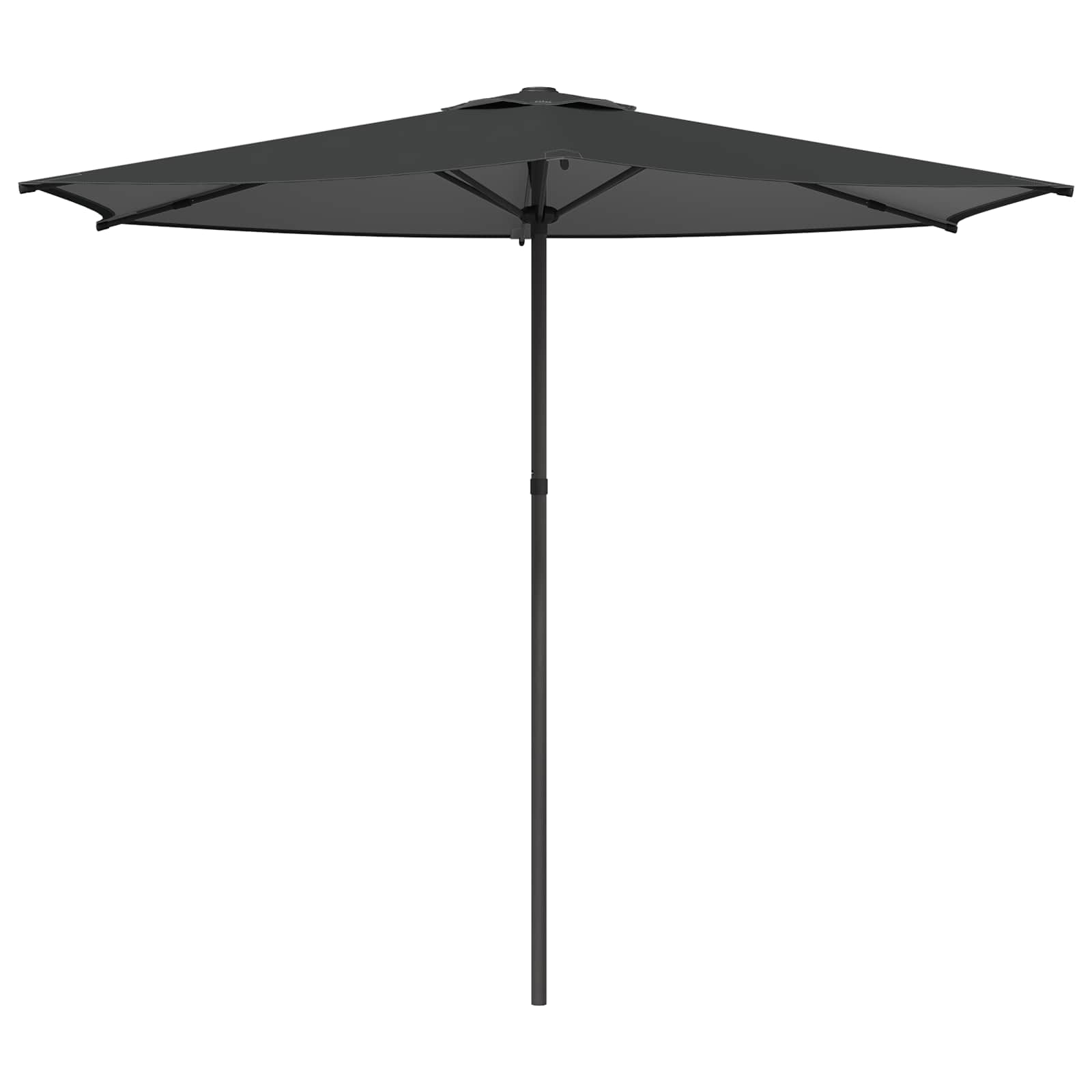 vidaXL Garden Parasol 270 x 270 cm Polyester Rectangular Anthracite 2