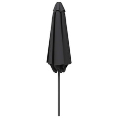 vidaXL Garden Parasol 270 x 270 cm Polyester Rectangular Anthracite 3