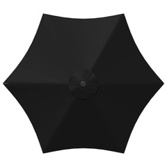vidaXL Garden Parasol with Base 230 x 230 cm Polyester Rectangular 4