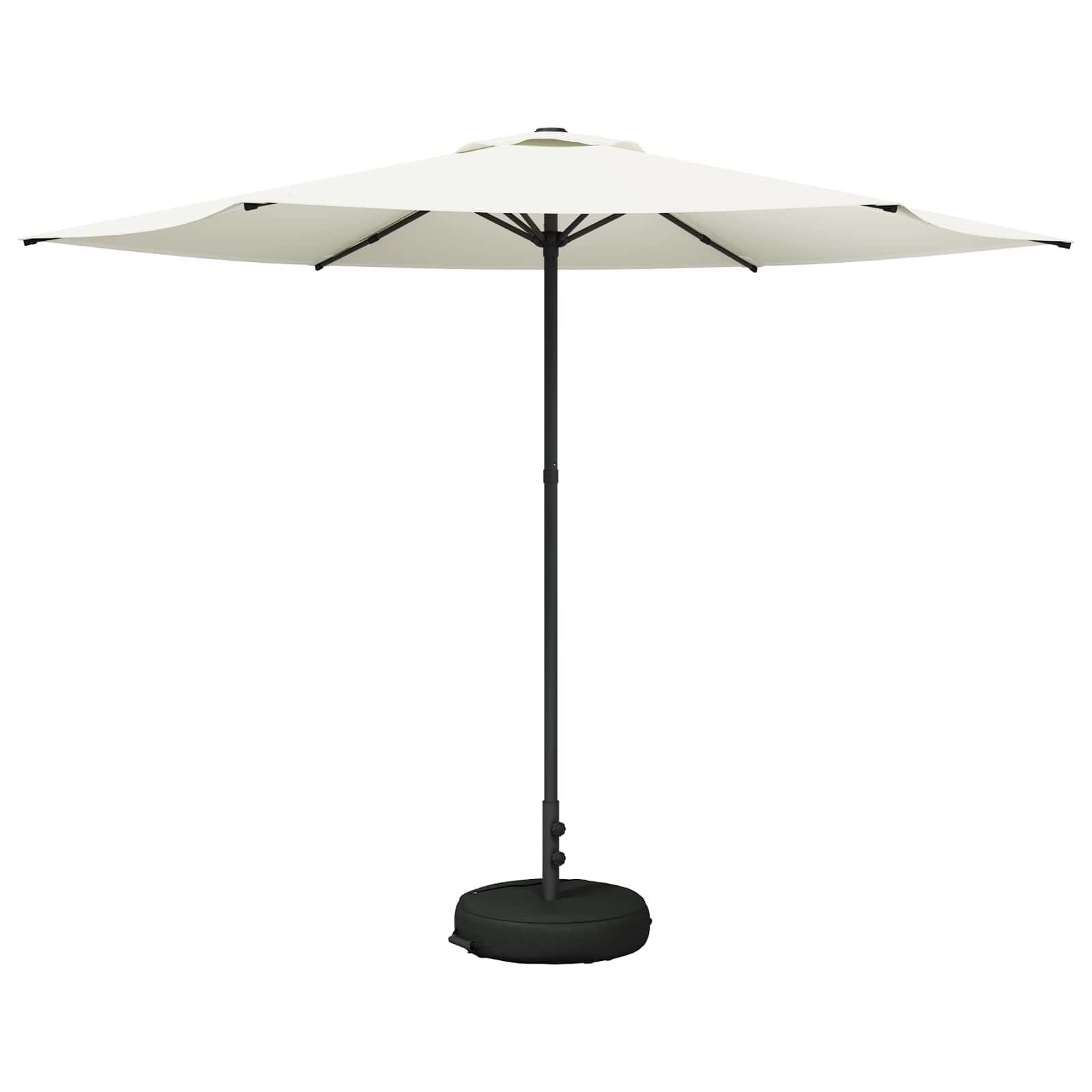 vidaXL Garden Parasol with Base 300 x 300 cm Polyester Rectangular 2