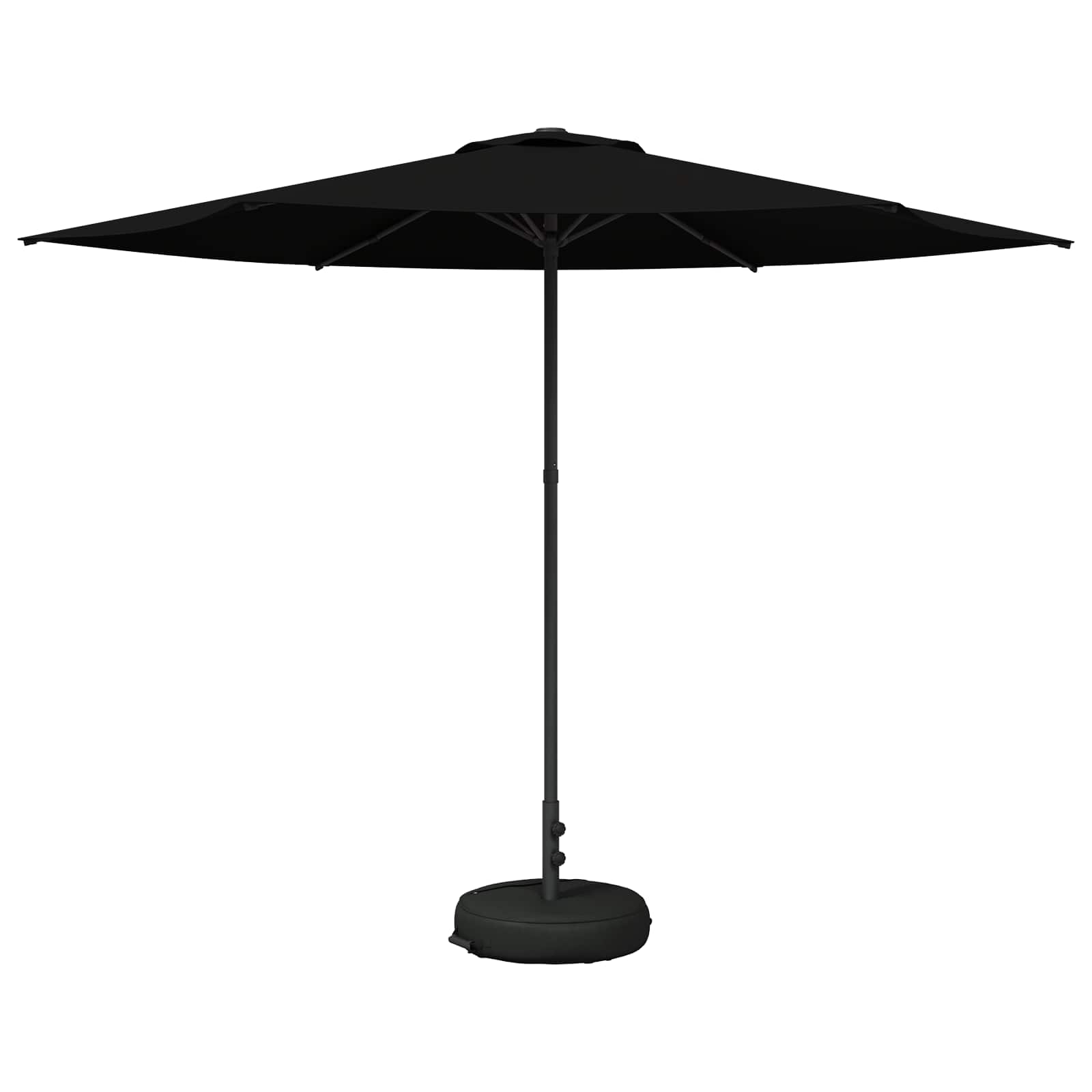 vidaXL Garden Parasol with Base 300 x 300 cm Polyester Rectangular 2