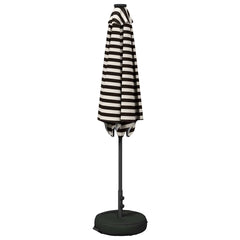 vidaXL Garden Parasol with LED Lights and Base 270 x 270 cm Polyester 3
