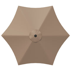 vidaXL Garden Parasol with LED Lights and Base 300 x 300 cm Polyester 5