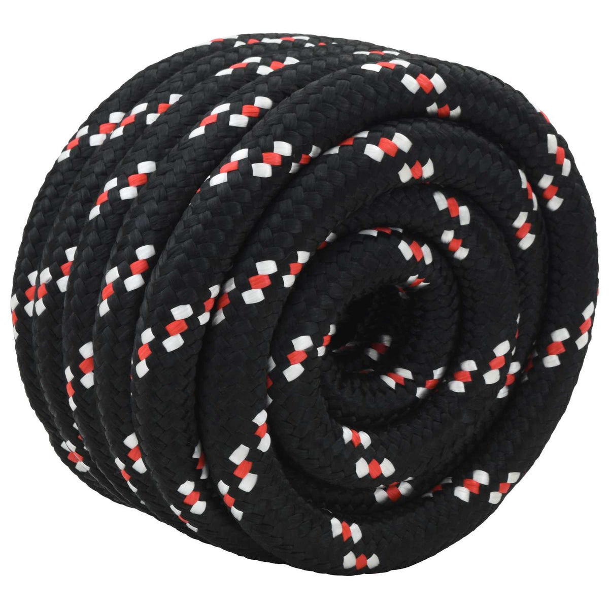 Boat Rope polypropylène Length 5 m 60 mm Black and red