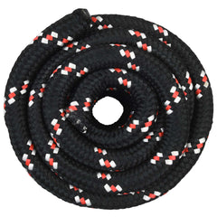 vidaXL Boat Rope 6 mm 5 m Black and Red 4