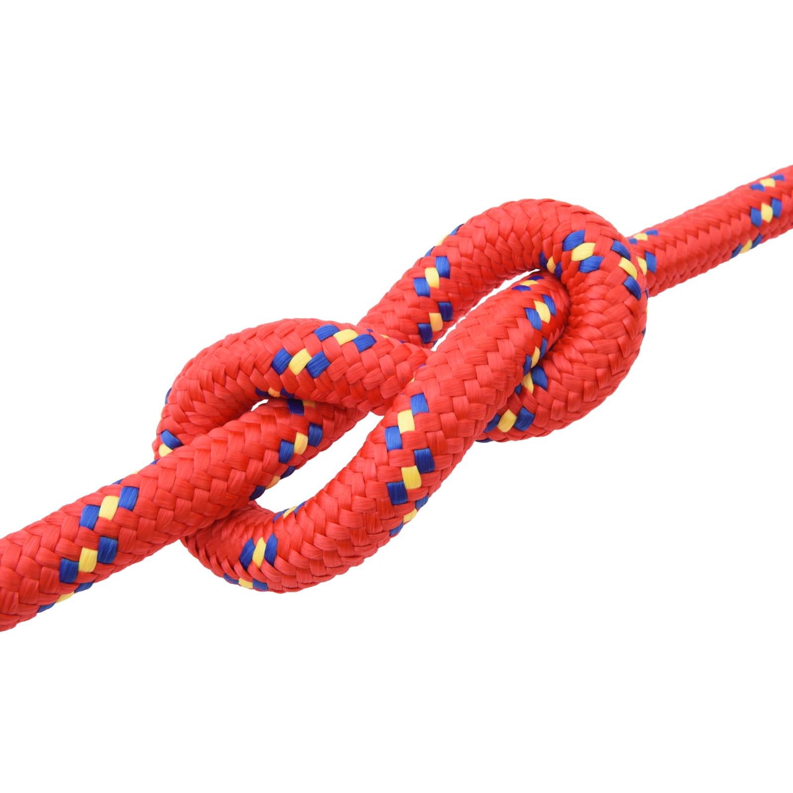 vidaXL Boat Rope 5 mm 5 m Red 5