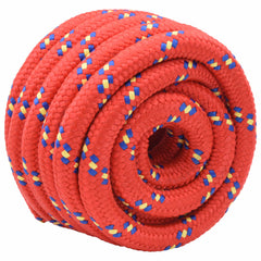 vidaXL Boat Rope 5 mm 5 m Red 3