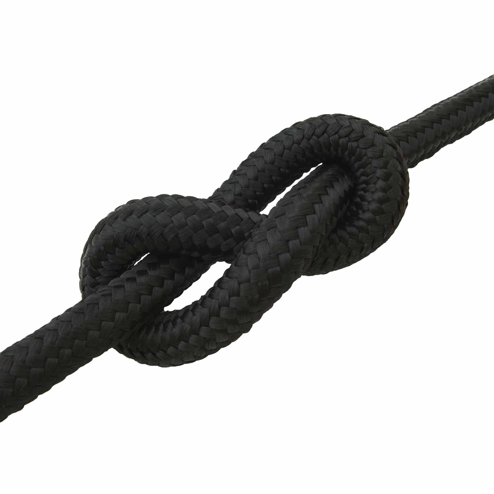 vidaXL Boat Rope 3 mm 25 m Black PP 5