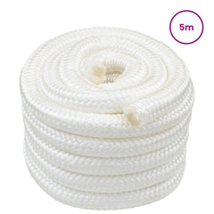 vidaXL Boat Rope 5 mm 5 m White 2