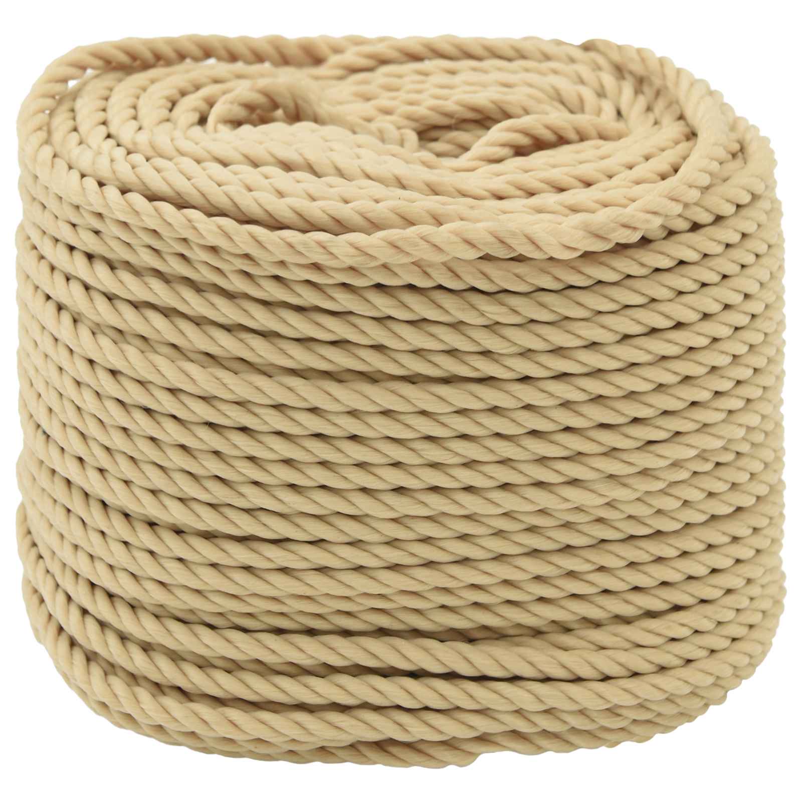 vidaXL Boat Rope 6 mm 250 m Natural 1