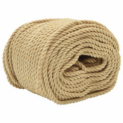 vidaXL Boat Rope 6 mm 250 m Natural 3