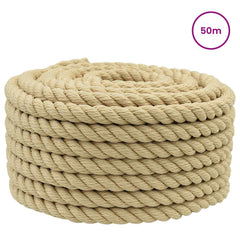 vidaXL Boat Rope 18 mm 50 m Natural 2