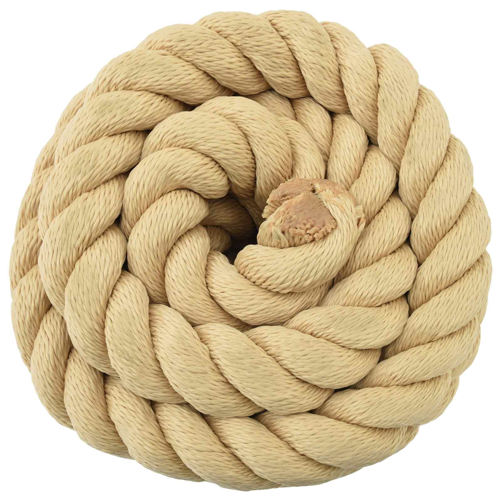 vidaXL Boat Rope 4 mm 5 m Natural 4