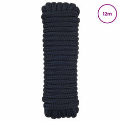 vidaXL Boat Rope 10 mm 12 m Royal Blue Polyester 2