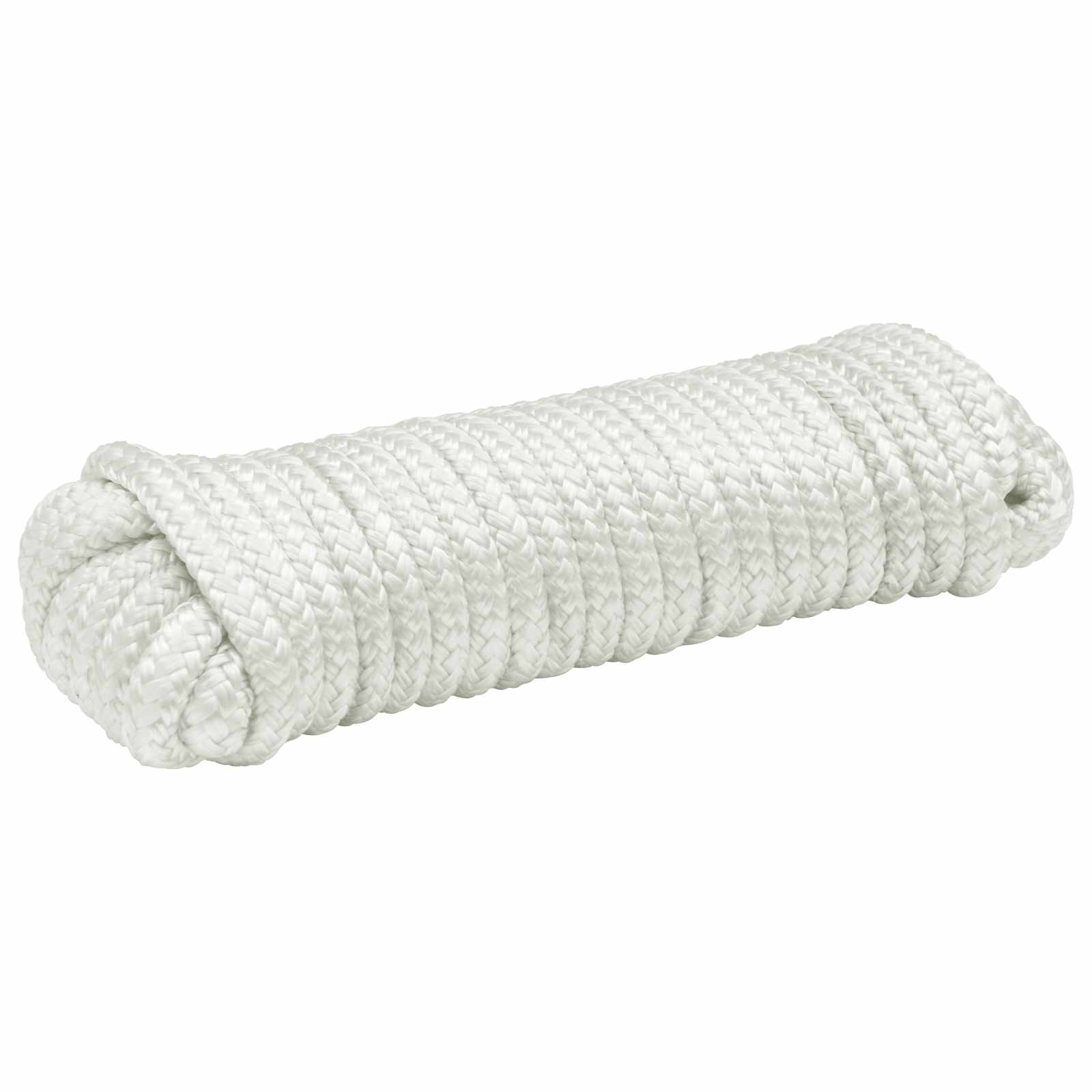 vidaXL Boat Rope 10 mm 9 m White Polyester 3