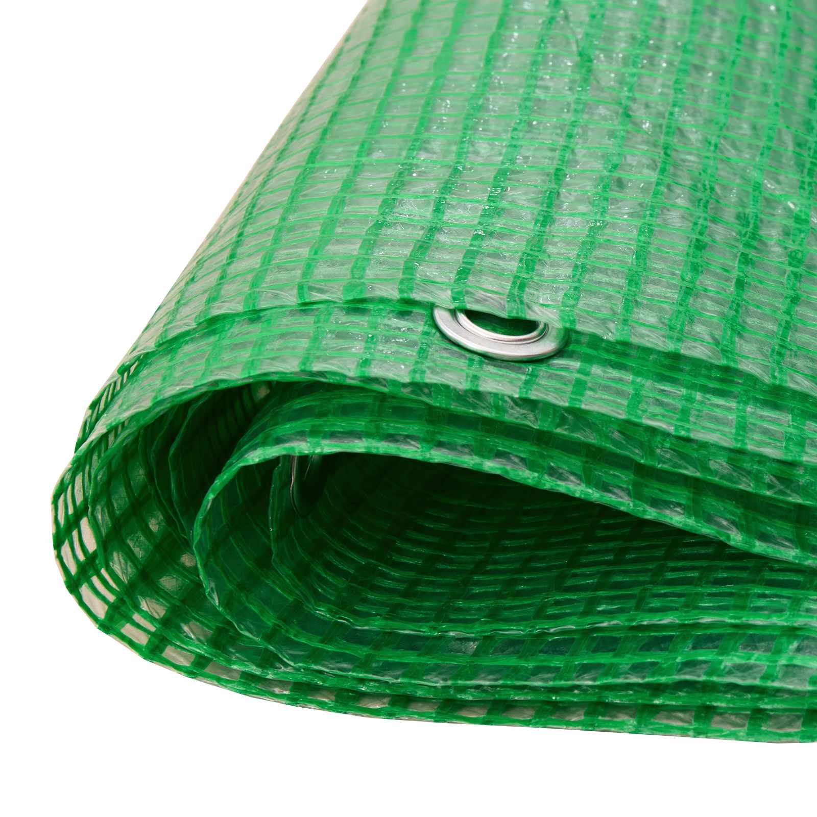 vidaXL Tarpaulin with Eyelets Green 6 x 10 m 140 gsm PE 4
