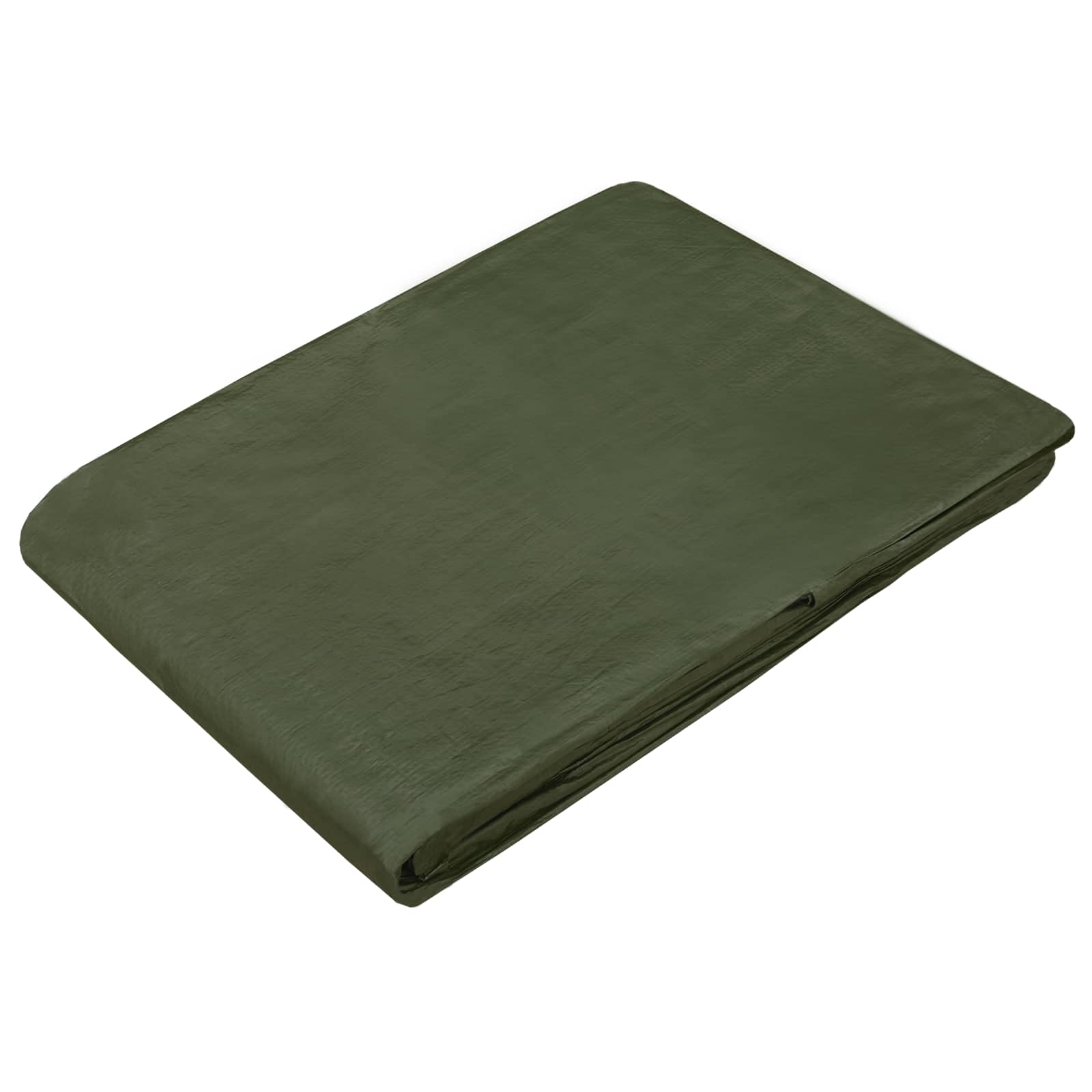 vidaXL Tarpaulin with Eyelets Green 6 x 10 m 90 gsm PE 3