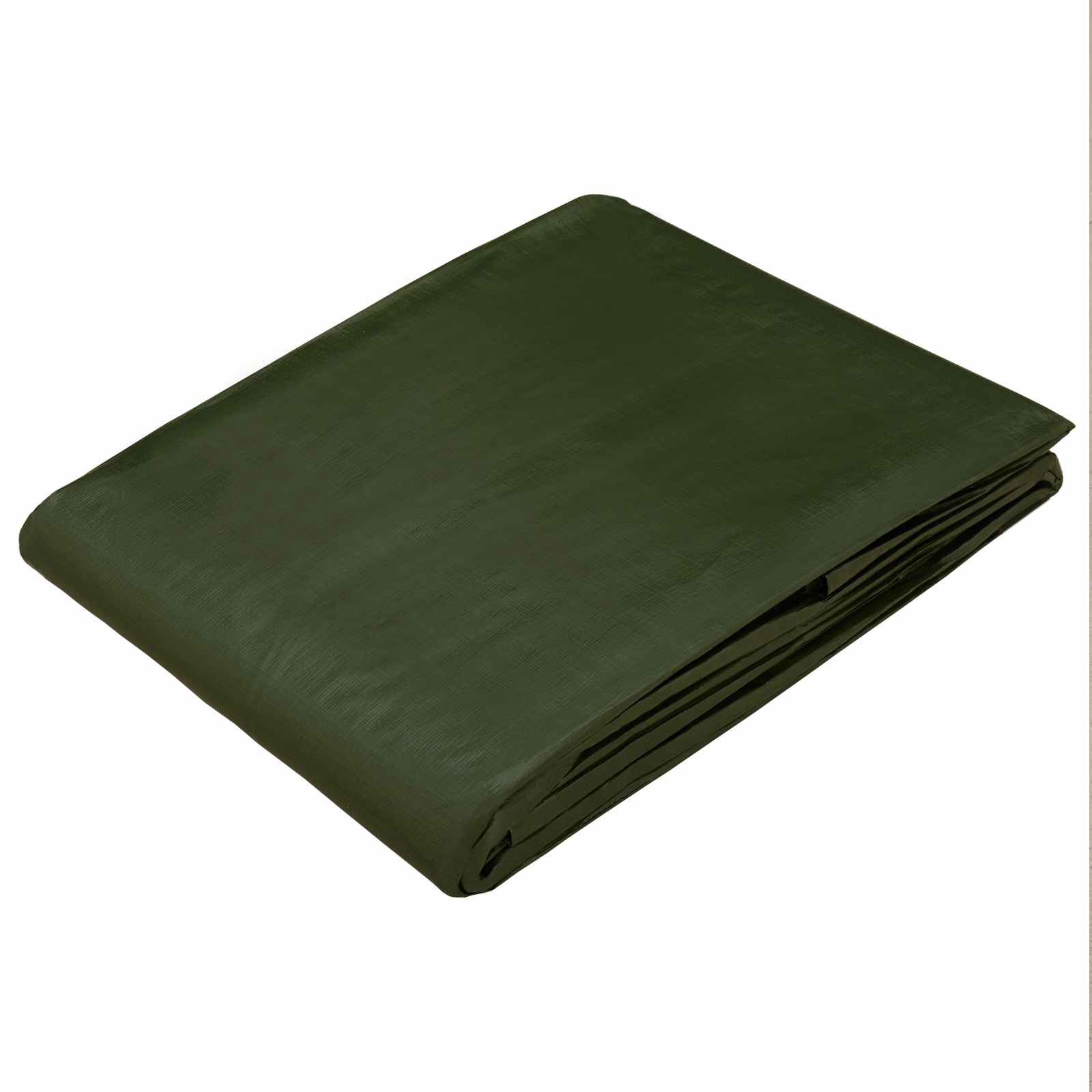 vidaXL Tarpaulin with Eyelets Green 4 x 8 m 180 gsm PE 3