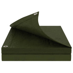 vidaXL Tarpaulin with Eyelets Green 6 x 8 m 260 gsm PE 2