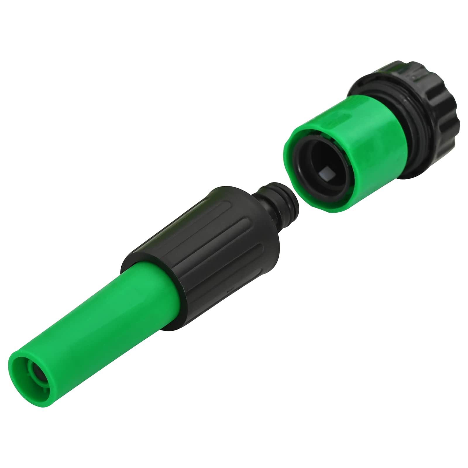 vidaXL Garden Hose 5-Ply Green and Yellow 19 mm PVC 4