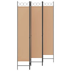 vidaXL Room Divider Beige 200 x 220 cm Fabric 3
