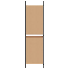 vidaXL 6-Panel Room Divider Beige 300 x 180 cm Fabric 5