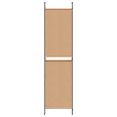 vidaXL 6-Panel Room Divider Beige 300 x 200 cm Fabric 5