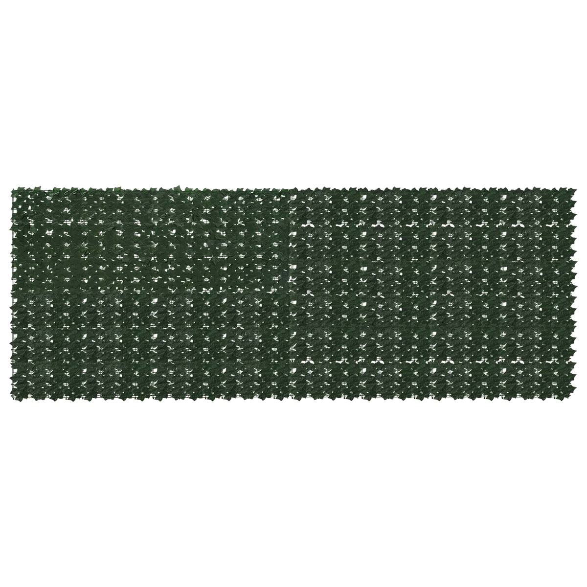 Balcony Screen with Leaves Dark green with sweet potato leaves 400 cm 150 cm