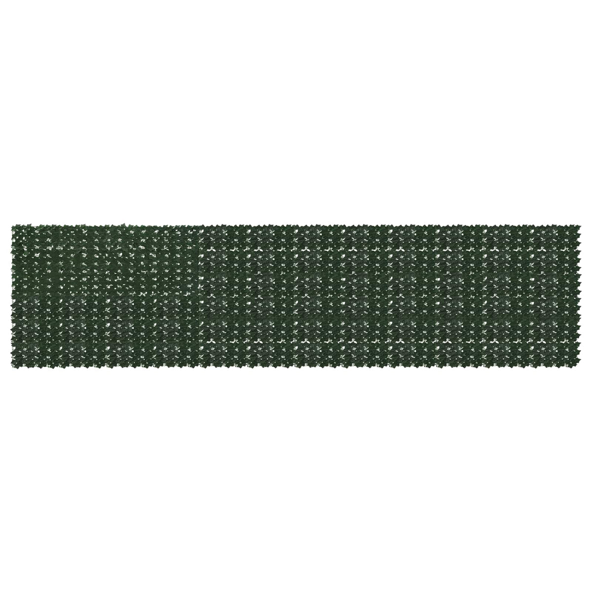 vidaXL Balcony Screen with Leaves Dark Green with Sweet Potato Leaves
