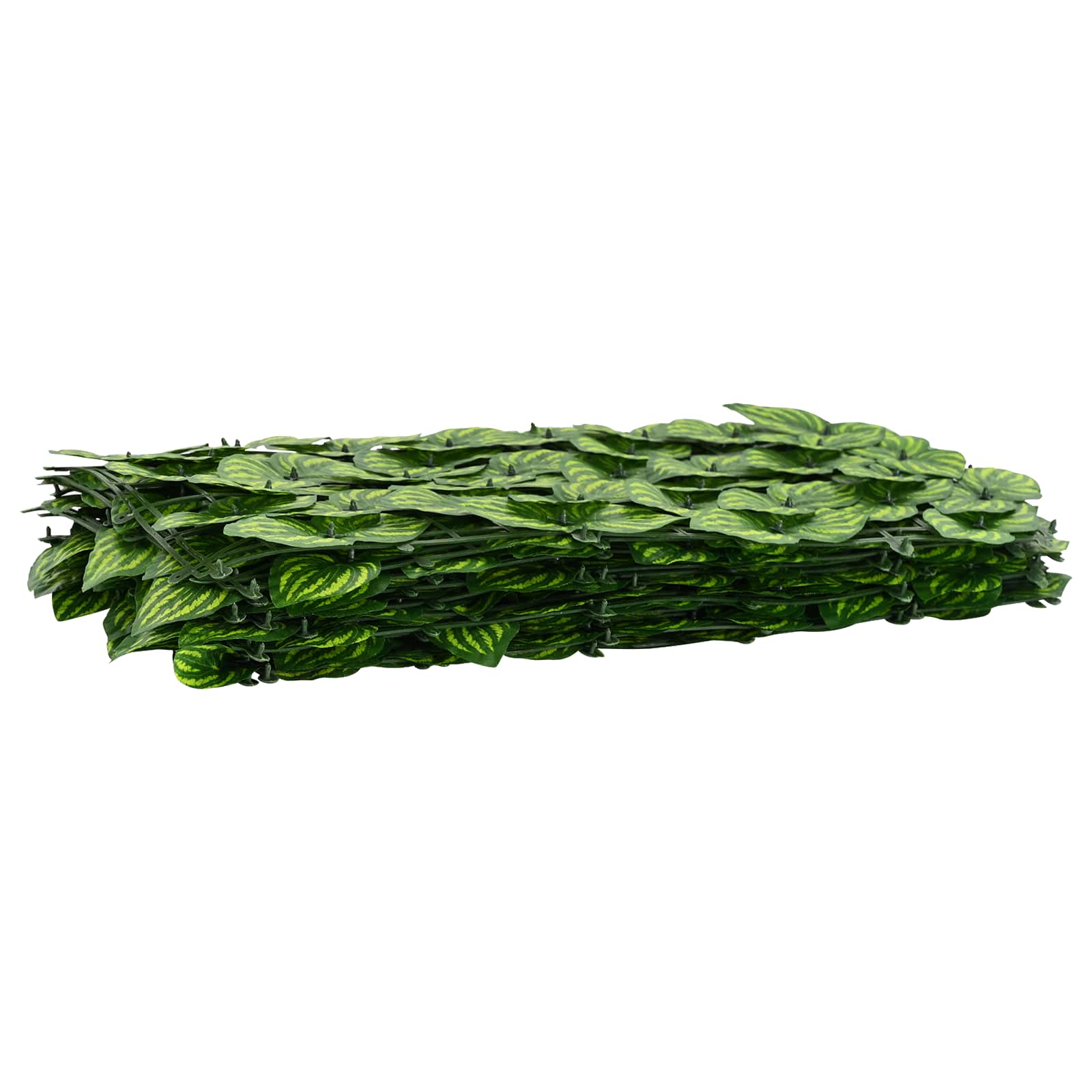 vidaXL Balcony Screen with Leaves Green and Yellow 600 x 75 cm 2