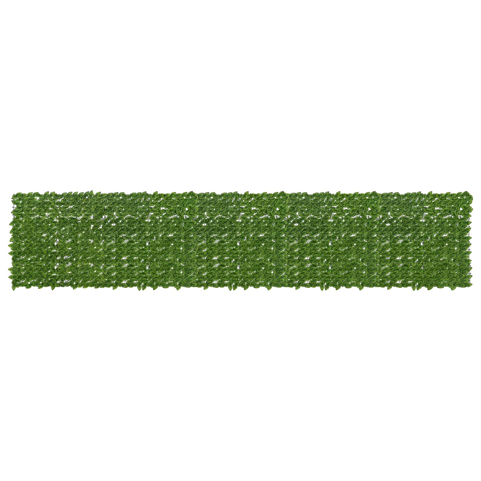 vidaXL Balcony Screen with Leaves Green and Yellow 500 x 100 cm 1