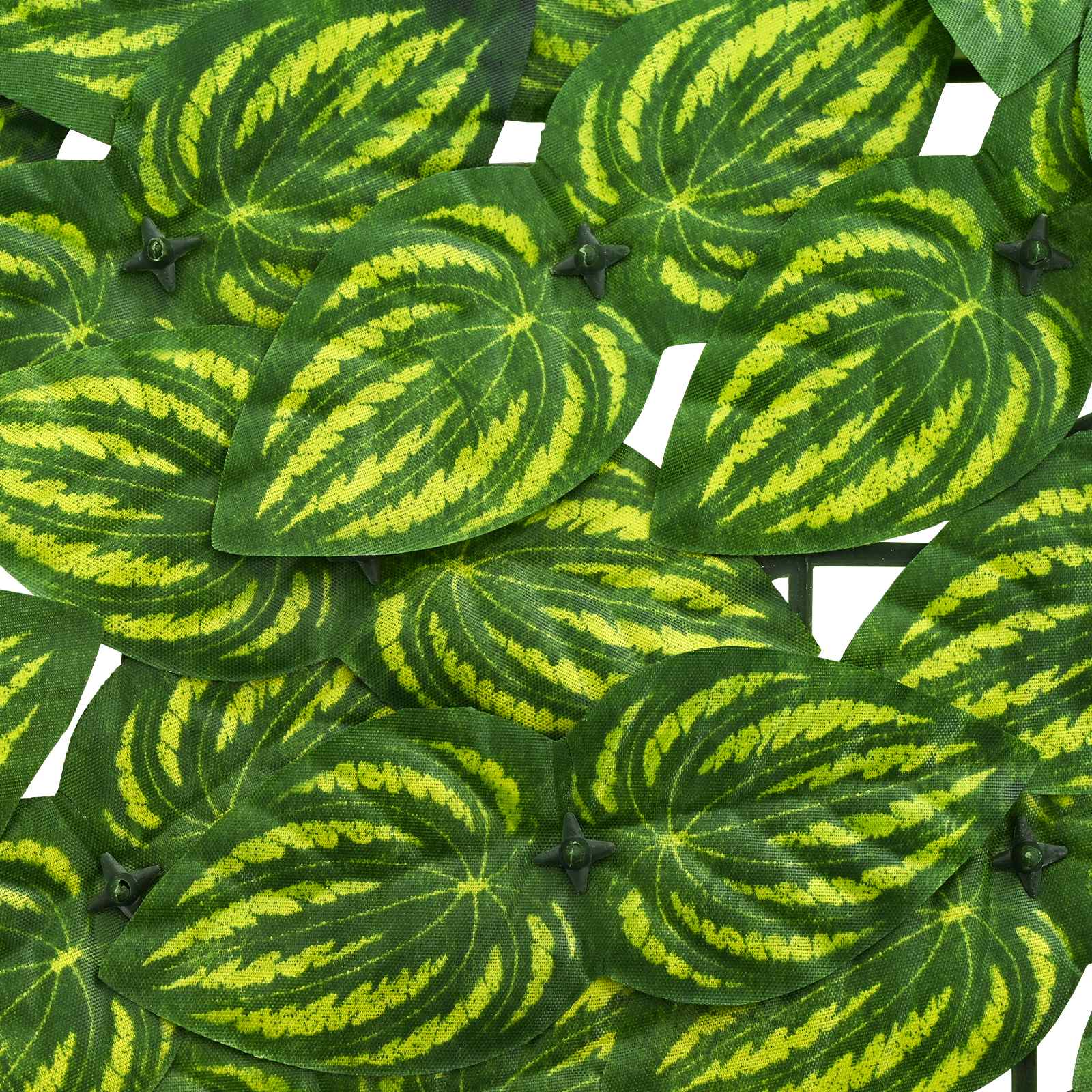 vidaXL Balcony Screen with Leaves Green and Yellow 300 x 150 cm 4